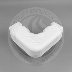 Rhino Corner Dock Bumper - White Rhino Corner Dock Bumper - WHITE