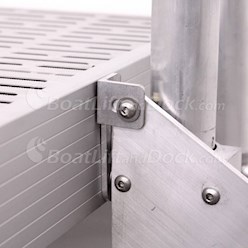 Max Step Replacement Parts Max Aluminum Dock Stair With Handrail Mounting Har