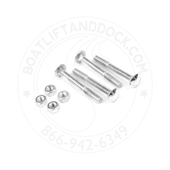 Canopy Bow Bolt and Nut Hardware 4 Pack