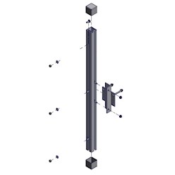 ShoreMaster Vertical Bumper Bracket w/ Bolt Bag - 1004265 ShoreMaster Vertical Bumper Bracket w/ Bolt Bag -