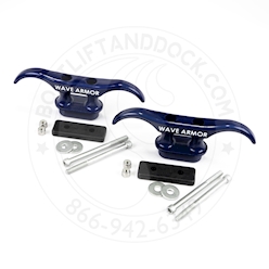 Wave Armor 10" Aluminum Cleat - (Pair) Wave Armor 10" Aluminum Cleat - (Pair)