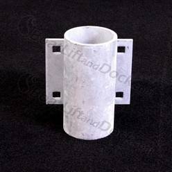 Standard Duty Wood Dock 3" Pipe Holder P-3 Standard Duty Wood Dock 3" Pipe Holder P-3