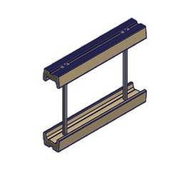 ShorePort Side Front Connector 21" - Tan Shoreport Front Side Connector