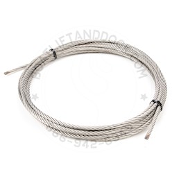 Hewitt Stainless Steel Cable 1/4" x 24 - L1C241 Stainless Steel Cable 1/4" x 24
