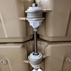 KIT OF ROD AND HARDWARE FOR DOUBLE LAYER CUBES