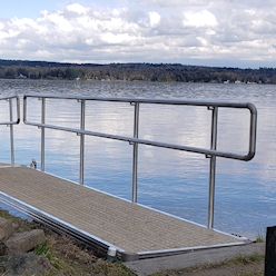 CANDOCK MODULAR RAILINGS, ONE SIDE, 12FT LONG - B0