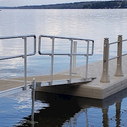 CANDOCK MODULAR RAILINGS, ONE SIDE, 8FT LONG - B03