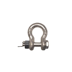 CANDOCK SHACKLE SAFETY BOLT BOW GALVANIZED STEEL,