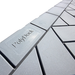 3 X 10 PolyDock Section - Gray 3 X 10 ShoreMaster PolyDock Section - Gray