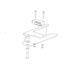 ShoreStation EDS Backwind Bracket with Micro Switch - SK71045 ShoreStation EDS Backwind Bracket with Micro Switc