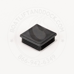 ShoreStation Plastic Cap Black - 2IN SQR - 3510394