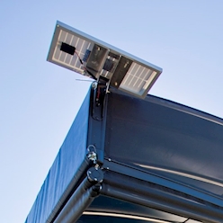 ShoreStation 24V Solar Panel w/ Revolution Canopy Frame Mount - HA0242 ShoreStation 24V Solar Panel w/ Revolution Canopy