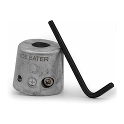 Ice Eater Sacrifical Aluminum Anode - 24901 Ice Eater Sacrifical Aluminum Anode - 24901