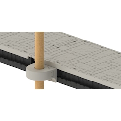 Wave Armor - 10" Poly Pylon Hoop Attachment Kit -