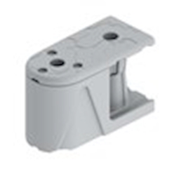 Wave Armor Port Extension Arms for 4" Pipe - Gray