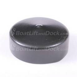 ShoreStation - 3510015 -Blk Plastic Cap; 3 1/8Od For