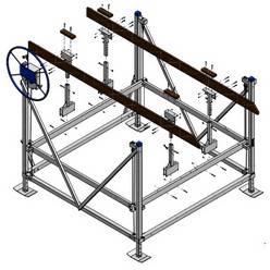 ShoreMaster Pontoon Rail Kit for Straight Rack ShoreMaster Pontoon Rail Kit