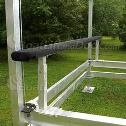 CraftLander Full Length Carpeted Guides - 6,000-8,000lb Capacity Models CraftLander Fully Carpeted Guides for 6000lb Boat Lifts