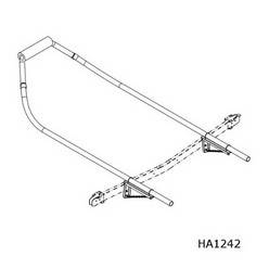 ShoreStation Steel Cradle Bow Stop 3000 - 10,000lbs - HA1242 ShoreStation Bow Stop for Steel Cradle 3000 - 10,000lbs