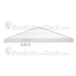 Max 4 x 4 Anodized Aluminum Signature Dock Triangle Max Aluminum Dock Section