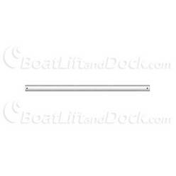3 x 2" OD Dock Crossarm Post - .090" Wall