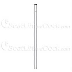 2-3/8" OD |.208" Wall | Floating Dock Aluminum Pipe 2-3/8" OD Dock Post - .208" Wall