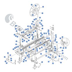 SSV36108A Parts Diagram ShoreStation Non-OEM Stainless Winch Cable - 31100