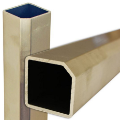ShoreMaster | 5-Sided Aluminum Dock Posts ShoreMaster 3 5-Side Dock Leg Post