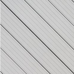 ShoreMaster Aluminum Decking Panels ShoreMaster White Aluminum 2x45" Deck Panel
