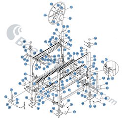 SSV30108 Parts Diagram (1994 to 2004) ShoreStation Aftermarket Ball Bearing Pulley - 351