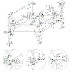 CraftLander MH-V45108 Parts Diagram (2006 - Early 2010) CraftLander 3/8" Whiz Nut - H-NS37 (10 Pack)