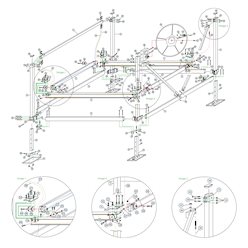 CraftLander MH-V45108 Parts Diagram (1997 - 2005) CraftLander 3/8" Whiz Nut - H-NS37 (10 Pack)