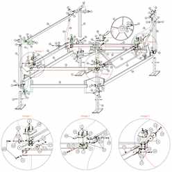 CraftLander MH-10PWC-V Parts Diagram (2013 - Current) CraftLander 3/8" Whiz Nut - H-NS37 (10 Pack)