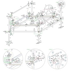 CraftLander MH-V35108 Parts Diagram (2005 - Early 2010) CraftLander 3/8" Whiz Nut - H-NS37 (10 Pack)