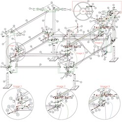 CraftLander MH-10PWC-V Parts Diagram (2012 - Older) CraftLander 3/8" Whiz Nut - H-NS37 (10 Pack)