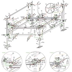 CraftLander MH-V40120HL Parts Diagram (2010 - Current) CraftLander 3/8" Whiz Nut - H-NS37 (10 Pack)