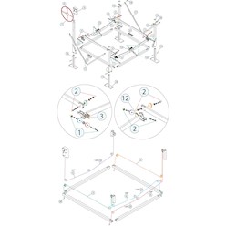 Lakeshore B-Series LSV30/40 - 108/120 V-Cradle Parts Diagram Lakeshore B-Series LSV30/40 - 108/120 V-Cradle Parts Diagram