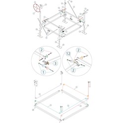 Lakeshore B-Series LSV30/40120 Straight-Cradle Parts Diagram Lakeshore B-Series LSV30/40120 Straight-Cradle Parts Diagram