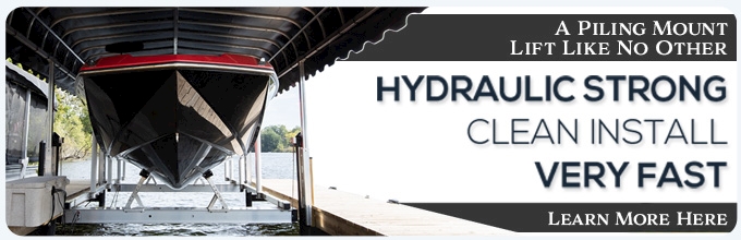 Proteus Hydraulic Low-Profile Boat Lift