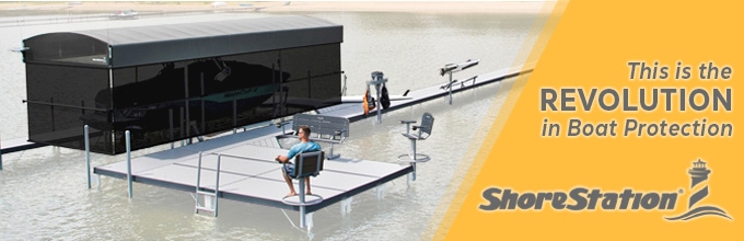 Shorestation Revolution Canopy Frame For Boat Lifts